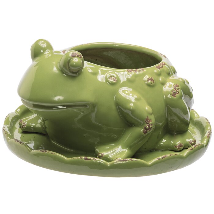 ceramic frog prince